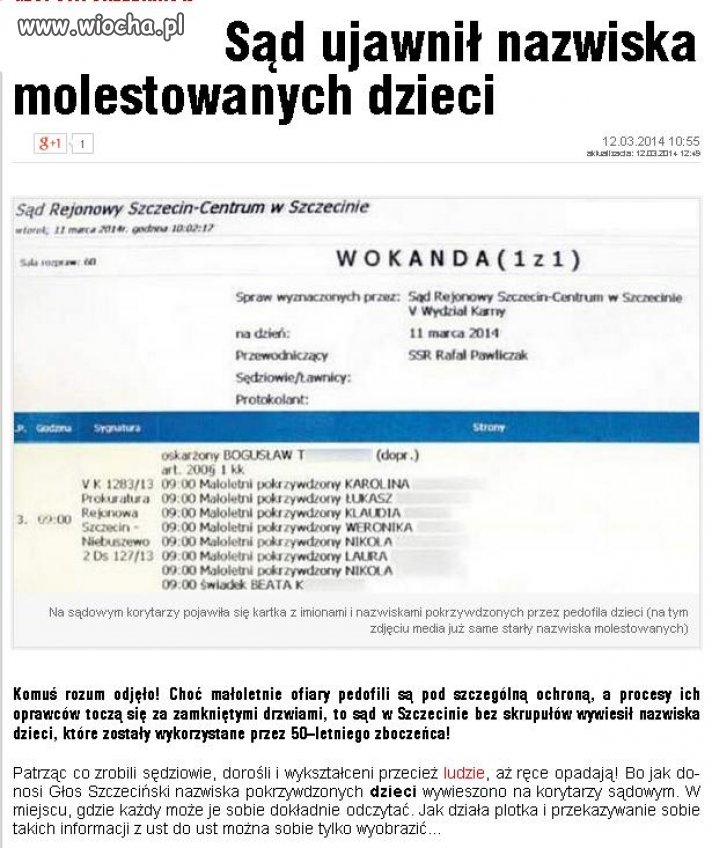 Polskie sądy...
