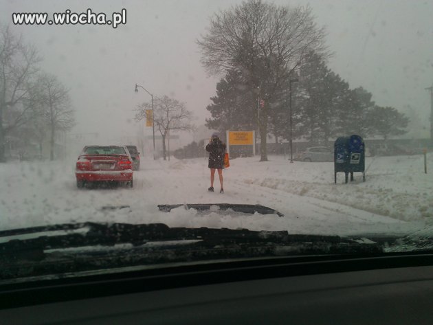 Mrożony pierożek na wynos.