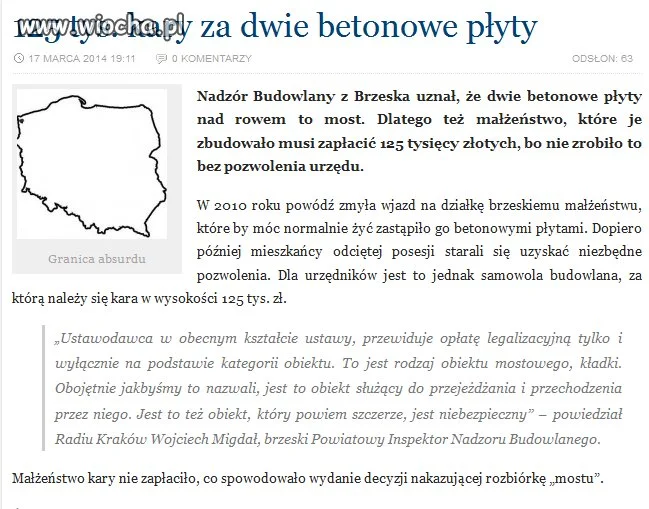 Co za kraj!