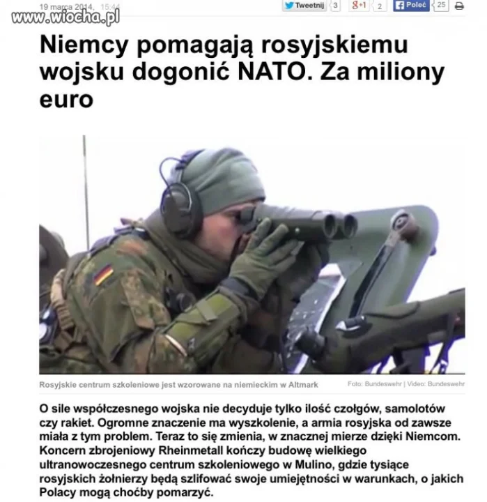 Polska "szkoliła" Ukraińców
