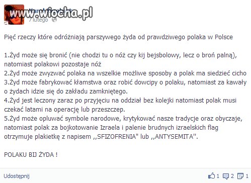Żydzi to zło