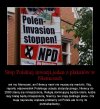 Plakat w Niemczech 