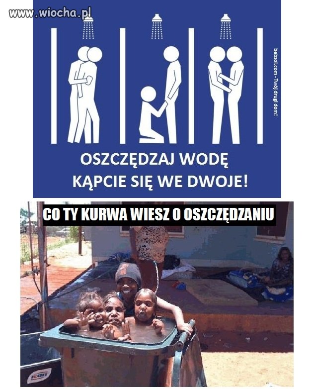 Oszczędzaj wodę!