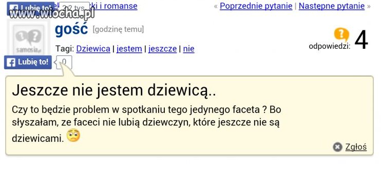 Jeszcze nie jestem dziewicą...