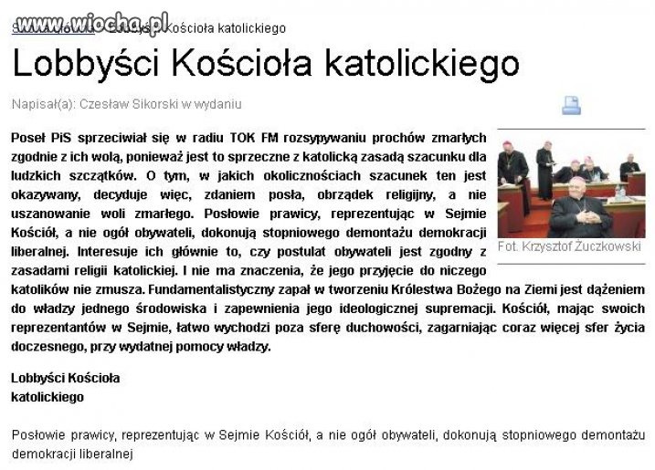 Nie ważna jest wola zmarłego...