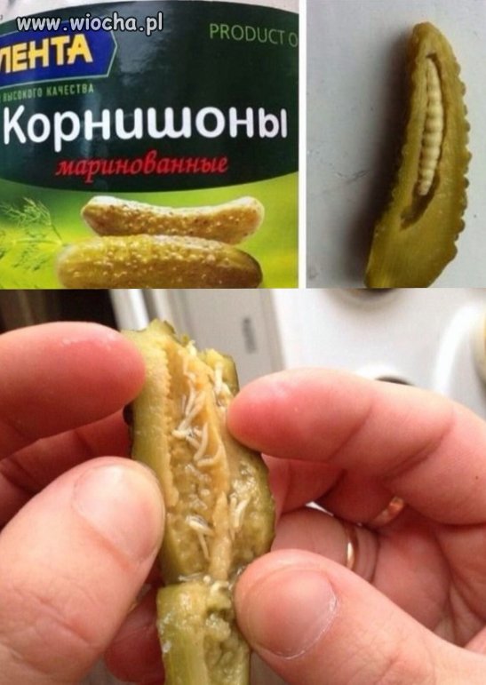 Ogóreczki z nadzieniem