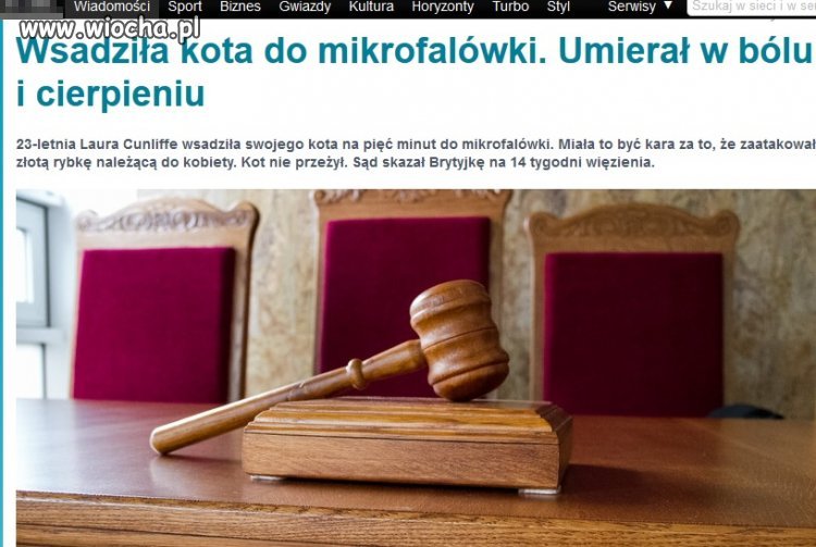 Taką to tylko za łeb i to samo!!