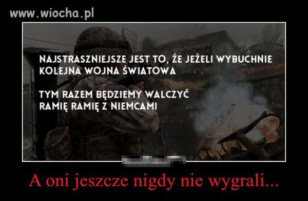 Ciekawe czy ktoś z nich 
