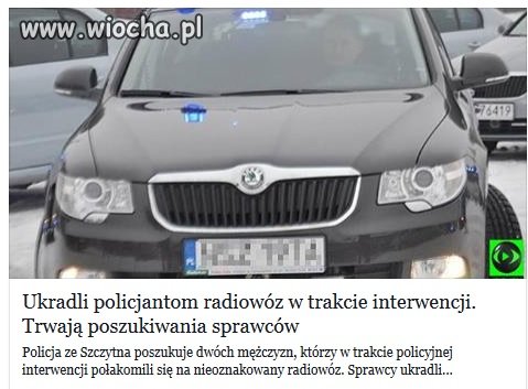 Polska policja znów się popisała 