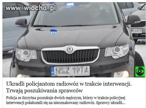 Polska policja znów się popisała 