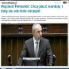 11 mandatów i on stanowi prawo!
