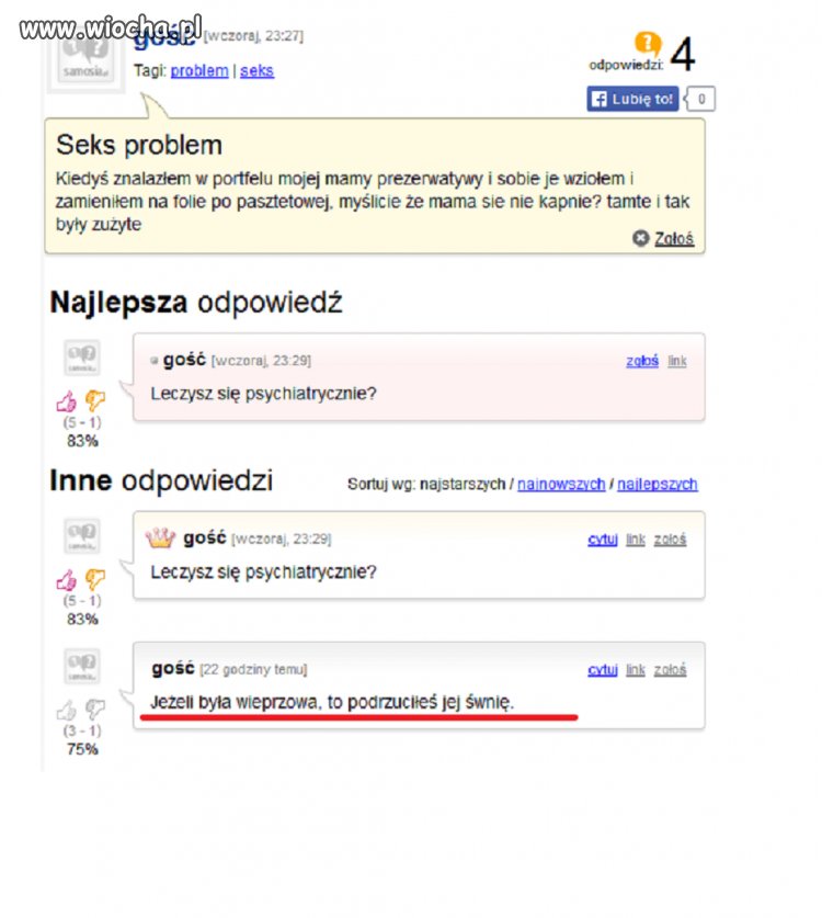 Mama na pewno się nie kapnie