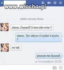 Pożyczyć łatwo ale oddać to nie...