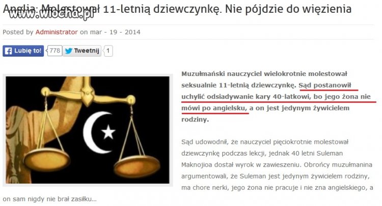 W UK możesz gwałcić dzieci