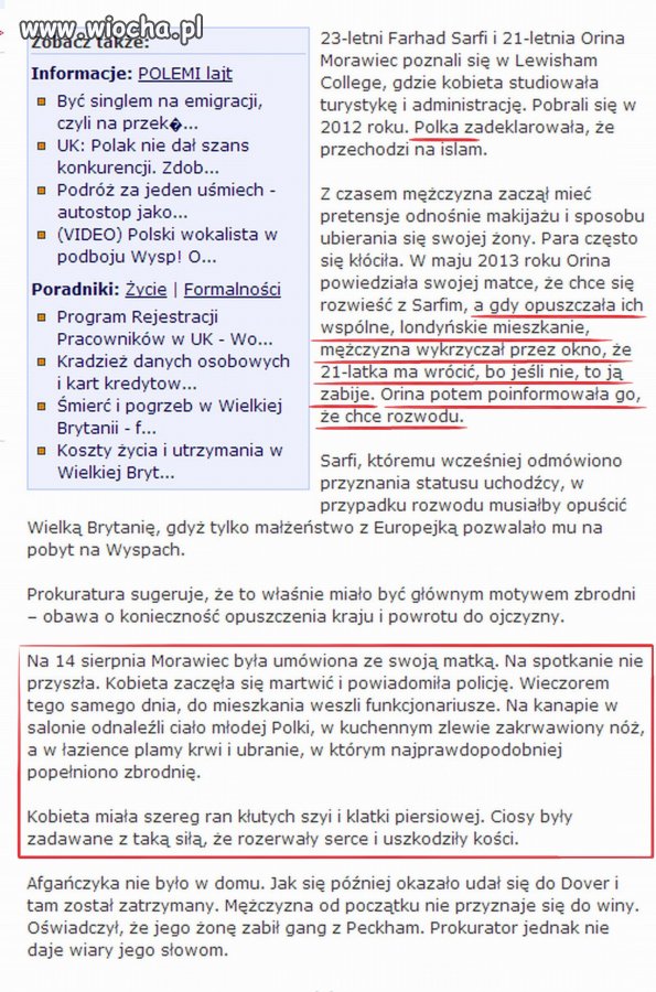 Polka wyszła za Afgańczyka