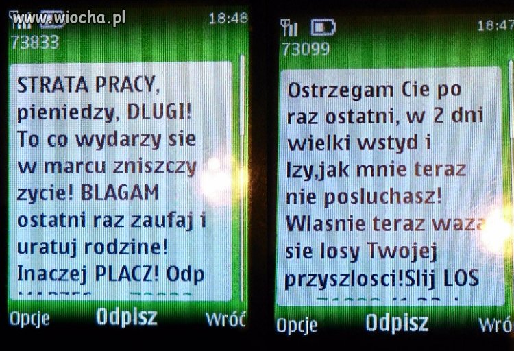 Chore SMSy w sieci Orange