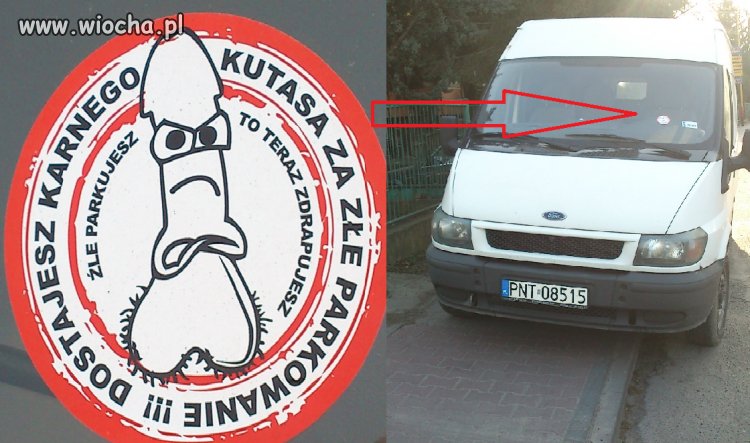 Karny za parkowanie