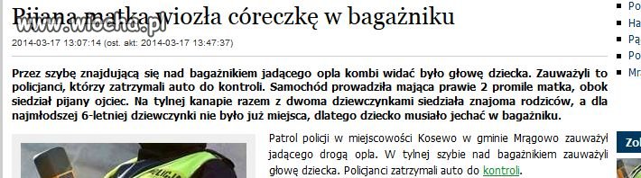 Pijana matka, pijany ojciec