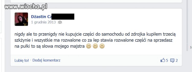 No właśnie, co za łep 