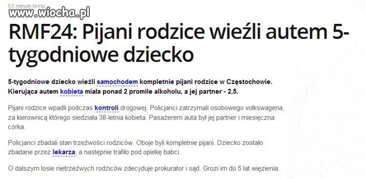 To nie rodzice