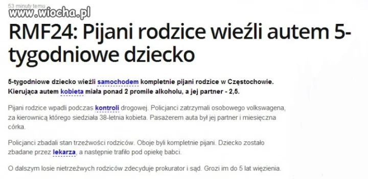 To nie rodzice