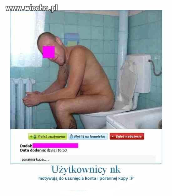 Nie ma to jak poranek i kupka 