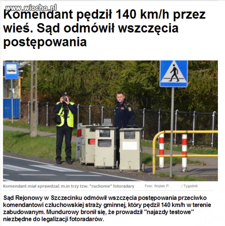 Niektórzy mogą łamać przepisy?