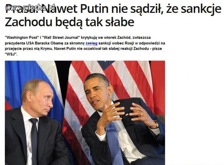 Wiocha dla Obama 