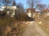 Wrocław - śmietnik przy ścieżce nad wał odrzański