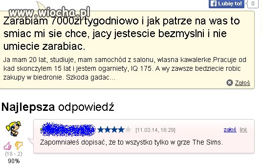 Zarabiam 7000zł tygodniowo