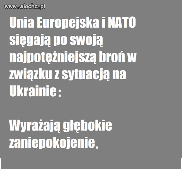 Na szczęście jest nasz rząd, który poszczeka...