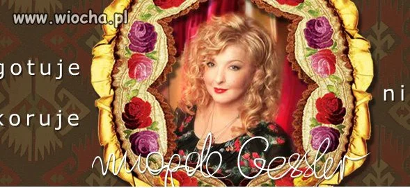 Magda Gessler na stronie swojej restauracji