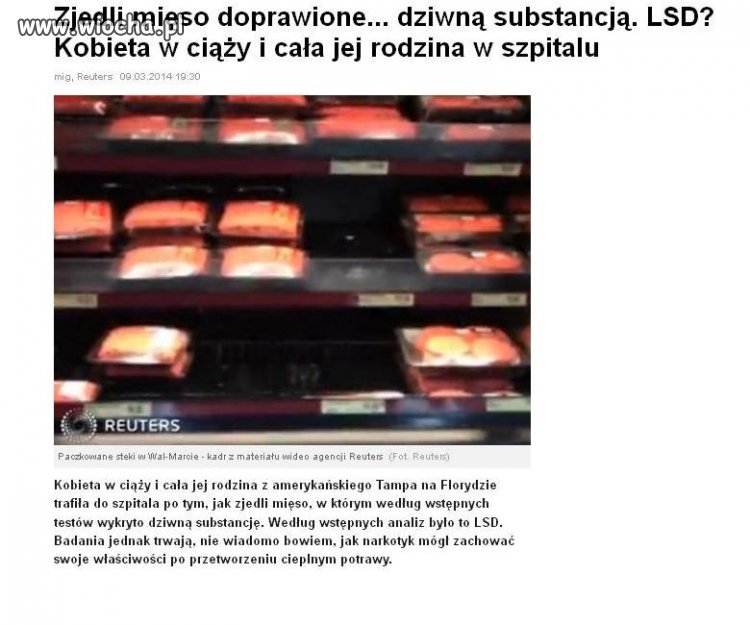 U nas dodają wodę i trociny
