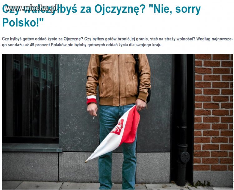 Nie, sorry Polsko!
