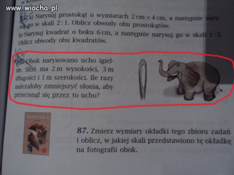 Zadania dzieci w podstawówce 4kl
