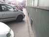 Chodnik w Rzeszowie...buractwo się zjechało