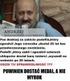 WŁAŚNIE POWINIEN DOSTAĆ MEDAL
