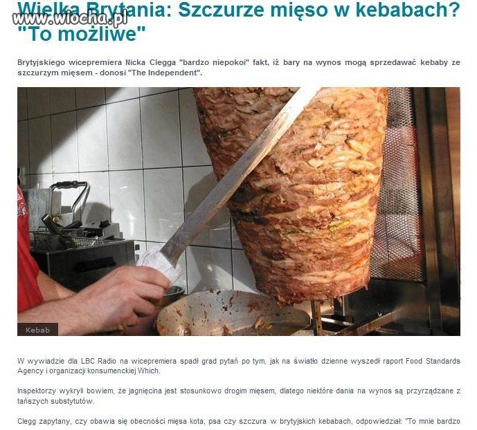 Komu kebaba ?