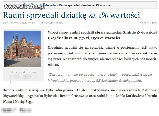 Tak nas żydostwo za grosze wykupuje!
