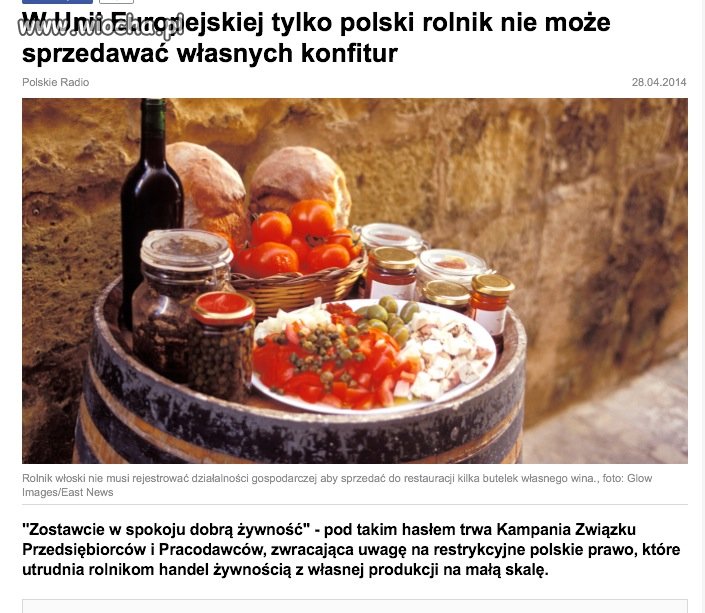 Unia dba żeby nam nie było za dobrze