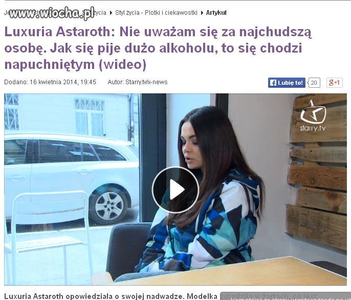 Nie jestem gruba, tylko opuchnięta od alkoholu