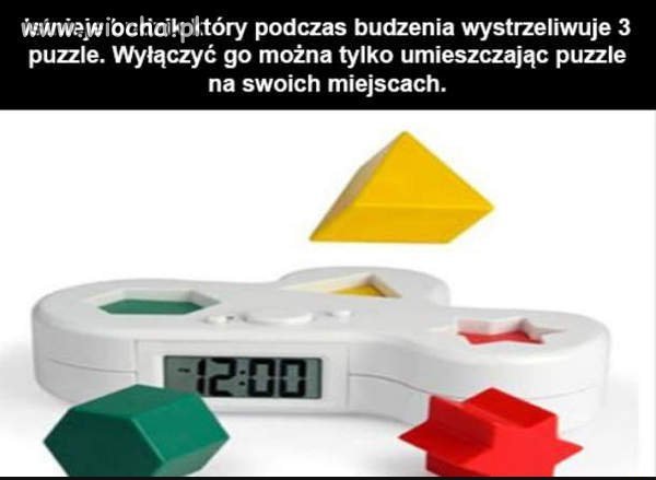 Wymarzony budzik dla mojego syna