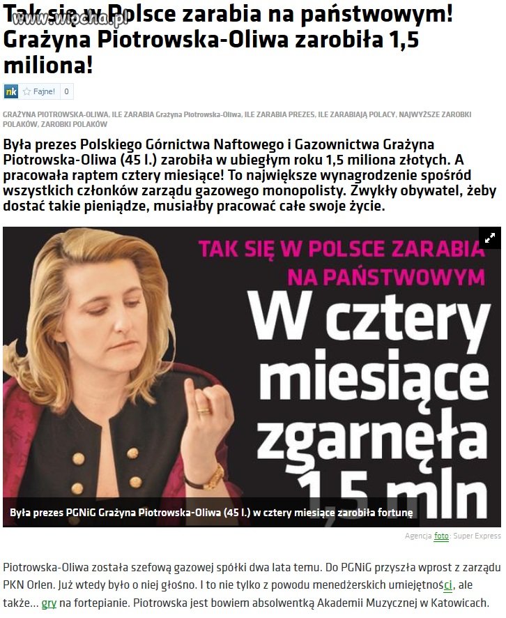 4 mies pracy i można leżeć całe życie