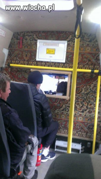 Nawet w autobusie