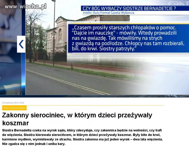 Jacy ludzie trafiają do zakonów...