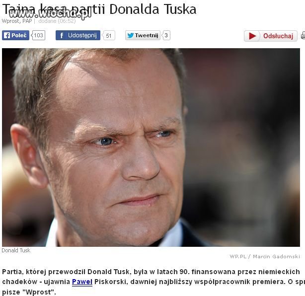 Skąd kasa na przekręty ? By żyło się lepiej ?
