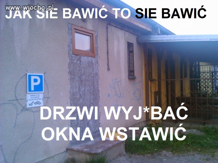 No tak...