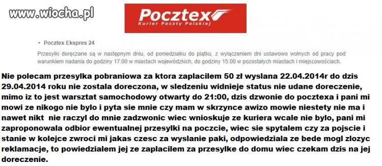 Pocztex kurier do domu