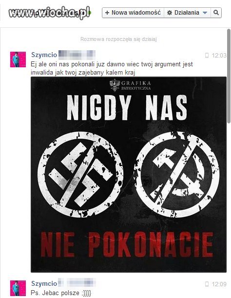 Wieśniak ''Nie jestem polaczkiem''