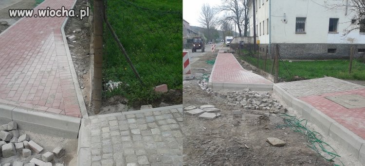 Przemyślane wykonanie chodnika